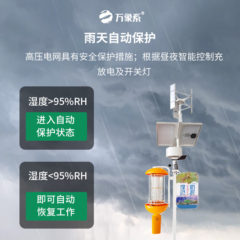 自動清蟲節能誘蟲燈